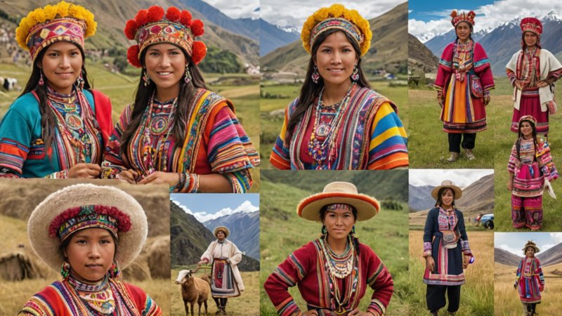 Quechua culture, Peru, indigenous practices, traditional clothing, agriculture, festivals, spirituality