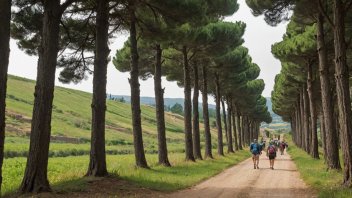 Camino de Santiago, Via Appia, Mediterranean trails, historical trails, travel comparison, walking tours