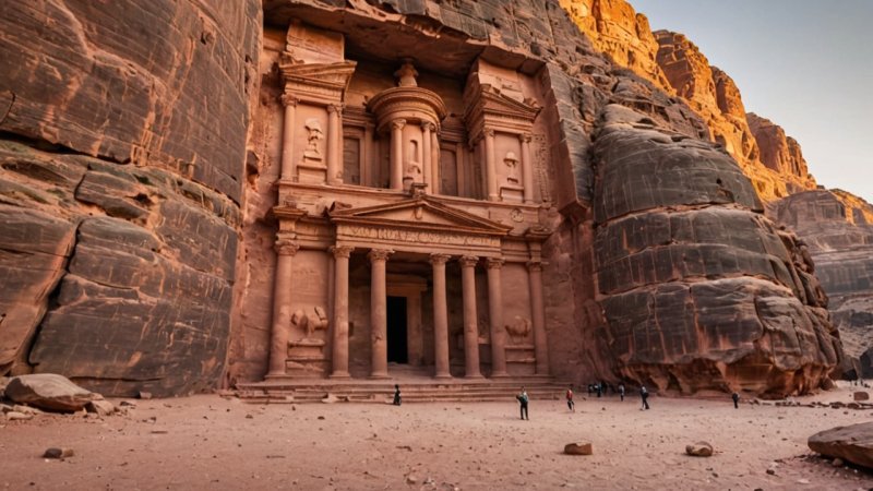 Petra, Rose City, Jordan, historical landmarks