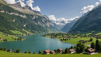 Switzerland, Swiss Alps, Lake Geneva, picturesque villages, scenic train journeys, wildflower meadows