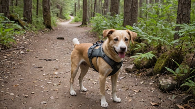 pet-friendly hiking gear, hiking with pets, dog harness, pet backpack, portable water bottle, dog booties, pet jacket, first aid kit for pets