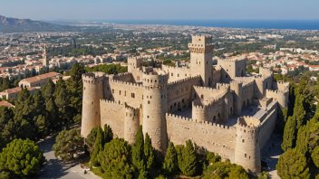 Palace of the Grand Master, Rhodes, medieval fortress, historical landmark, Knights Hospitaller, archaeological museum, UNESCO World Heritage, travel tips