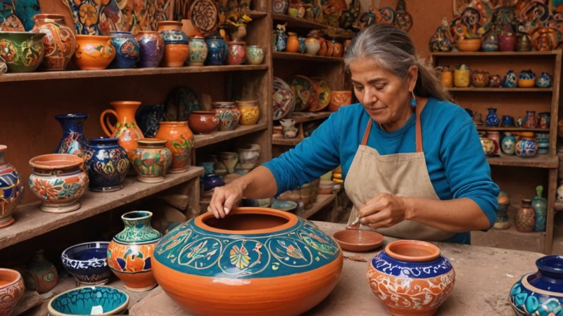 Mexican pottery, cultural heritage, artisan workshops, pottery techniques, regional styles, Oaxacan clay, Talavera, community involvement, travel tips, pottery festivals