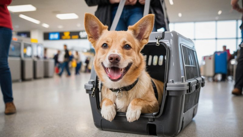 traveling with pets, pet-friendly airlines, flying with pets, pet travel tips, pet carriers, airline pet policies