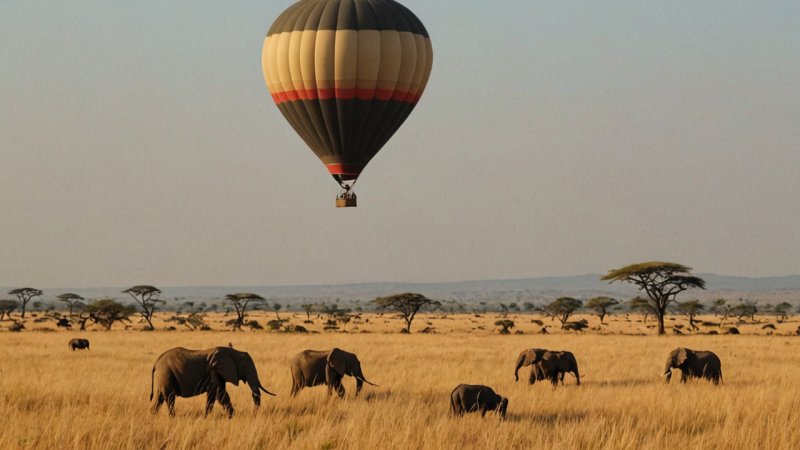 Serengeti, safari, Great Migration, hot air balloon, Ngorongoro Crater, Maasai culture, wildlife experiences