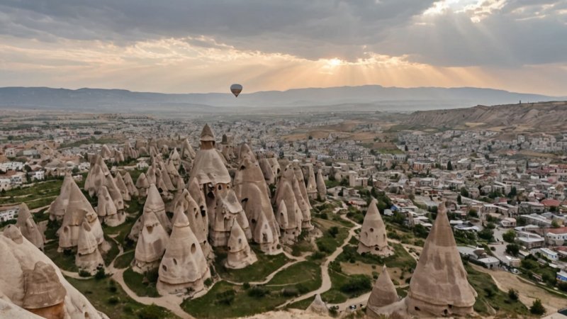 Cappadocia, Göreme, Turkey travel, fairy chimneys, hot air ballooning, cultural experiences, hiking in Cappadocia, travel comparison