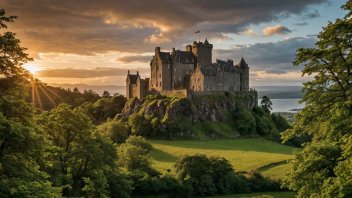 Scottish castles, photography tips, travel photography, Edinburgh Castle, Stirling Castle, Urquhart Castle, Glamis Castle, Inveraray Castle