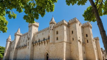 Palace of the Popes, Avignon, historical landmarks, papal history, medieval architecture, UNESCO site