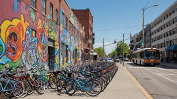 public transit, art districts, hidden gems, bike-sharing, art tours, local recommendations