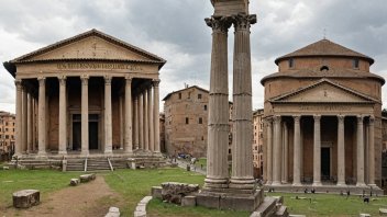 Temple of Vesta, Pantheon, Ancient Rome, historical landmarks, Roman culture, architecture, Vestal Virgins